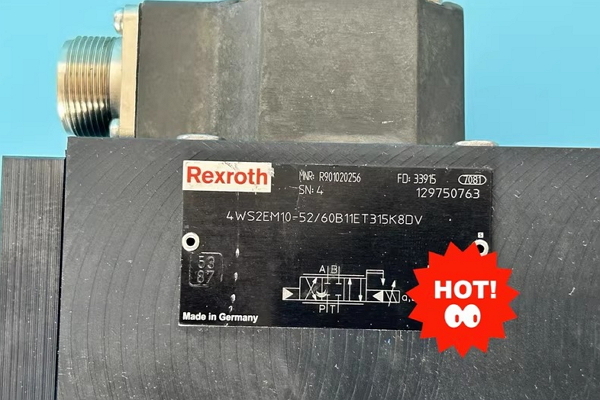 Rexroth R901020256 Servo Proportional Directional Valve 4WS2EM10-5X/60B11ET315K8DV